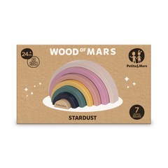 Medinis žaislas PETITE&MARS  Stardust Wood of Mars 24m+