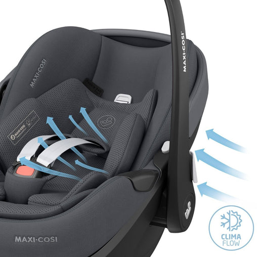 Automobilinė kėdutė  Maxi Cosi Pebble 360 Pro²  i-Size 0 -13kg - Spalva - Twillic Graphite