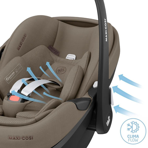 Automobilinė kėdutė  Maxi Cosi Pebble 360 Pro²  i-Size 0 -13kg - Spalva - Twillic Truffle