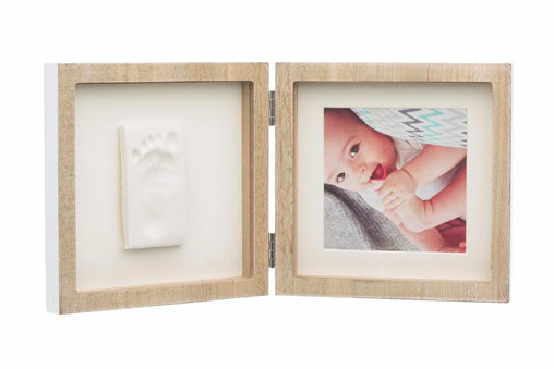 Baby Art kūdikio atspaudui skirtas rinkinys su rėmeliu, Wooden