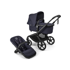 Bugaboo Fox 5 Renew 2 in 1 - Spalva - Black - Deep Indigo - Deep Indigo