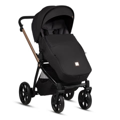 Tutis Mio3+ Thermo Black Edition universalus vežimėlis 3in1 (292) + Cybex Cloud T autokėdutė