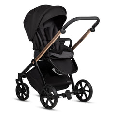 Tutis Mio3+ Thermo Black Edition universalus vežimėlis 3in1 (292) + Cybex Cloud T autokėdutė