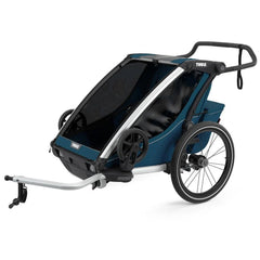 Thule Chariot Cross - Spalva - Aluminium / Majolica Blue