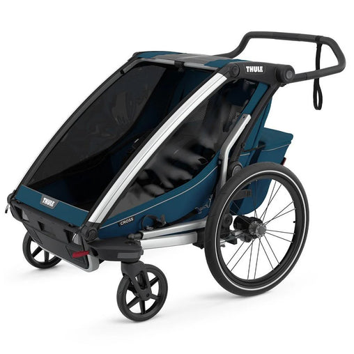 Thule Chariot Cross - Spalva - Aluminium / Majolica Blue