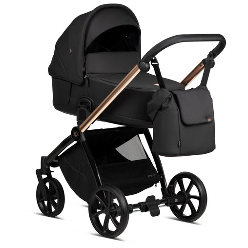 Tutis Mio3+ Thermo Black Edition universalus vežimėlis 3in1 (292) + Cybex Cloud T autokėdutė