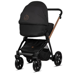 Tutis Mio3+ Thermo Black Edition universalus vežimėlis 3in1 (292) + Cybex Cloud T autokėdutė