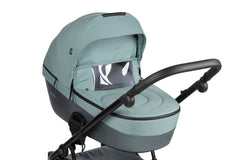 Tutis Viva⁵ universalus vežimėlis kūdikiams 4in1 (070) + Tutis Elo Lux i-Size autokėdutė ir Isofix bazė