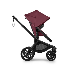 Bugaboo Fox 5 Renew 2 in 1 - Spalva - Black - Dark Cherry - Dark Cherry