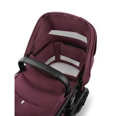 Bugaboo Fox 5 Renew 2 in 1 - Spalva - Black - Dark Cherry - Dark Cherry