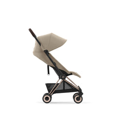 CYBEX Coya vežimėlis Cozy Beige (Rosegold Frame)