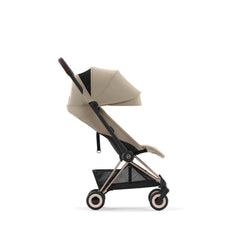 CYBEX Coya vežimėlis Cozy Beige (Rosegold Frame)