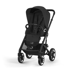 CYBEX Talos S Lux universalus 2in1 vežimėlis, Moon Black (Black Frame)