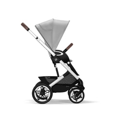 CYBEX Talos S Lux universalus 2in1 vežimėlis, Lava Grey (Silver Frame)