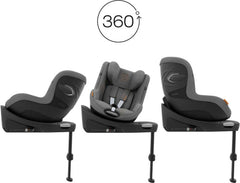 Cybex Sirona G i-Size 61-105cm automobilinė kėdutė, Lava Grey