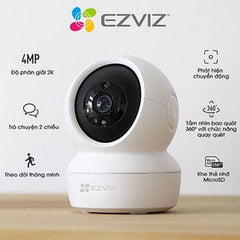 EZVIZ H6C 1080p Video auklė Full HD, Digital WDR, 2MP, White