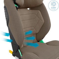 Automobilinė kėdutė Maxi Cosi RodiFix Pro2 i-size 15-36kg, Authentic Truffle