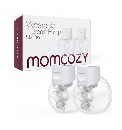 Momcozy dvigubas nešiojamas belaidis pientraukis S12 Pro