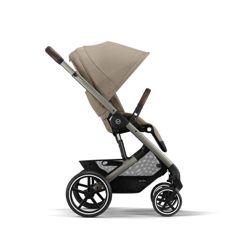 CYBEX Balios S Lux vežimėlis, Almond Beige (Taupe Frame)