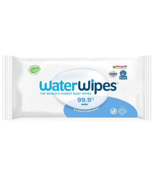 WaterWipes drėgnos servetėlės 60vnt