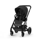 CYBEX Balios S Lux vežimėlis, Moon Black (Black Frame)