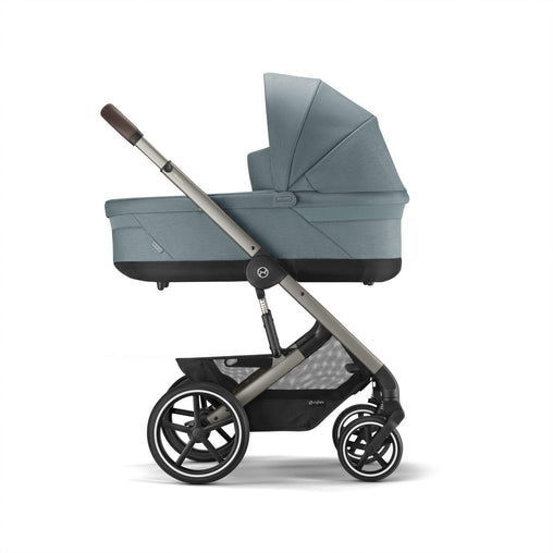 CYBEX Balios S Lux universalus 2in1 vežimėlis, Sky Blue (Taupe Frame)